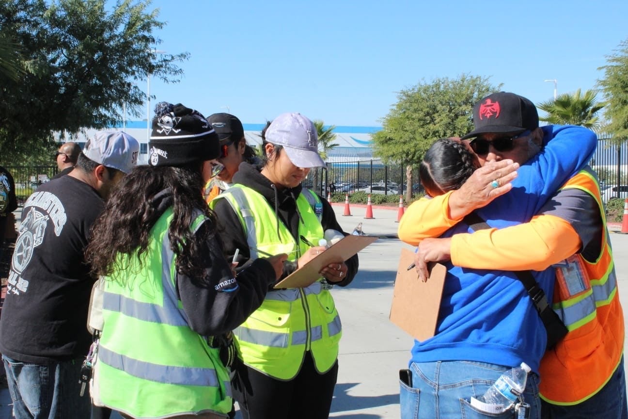 Amazon Teamsters at KSBD Air Hub