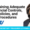 Maintaining Adequate Financial Controls, Policies, and Procedures