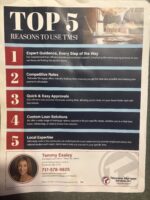 Top 5 reasons to use Tammy at Tidewater!