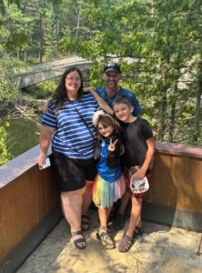 UAW members attending the 2025 Family Scholarship Program at Black Lake - Walter & May Reuther Family Education Center, Onaway MI