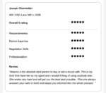 Review from Joe. Former client and union member Review from Joe. Former client and union member
