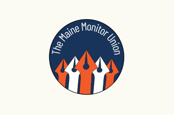 Logo for The Maine Monitor Union.