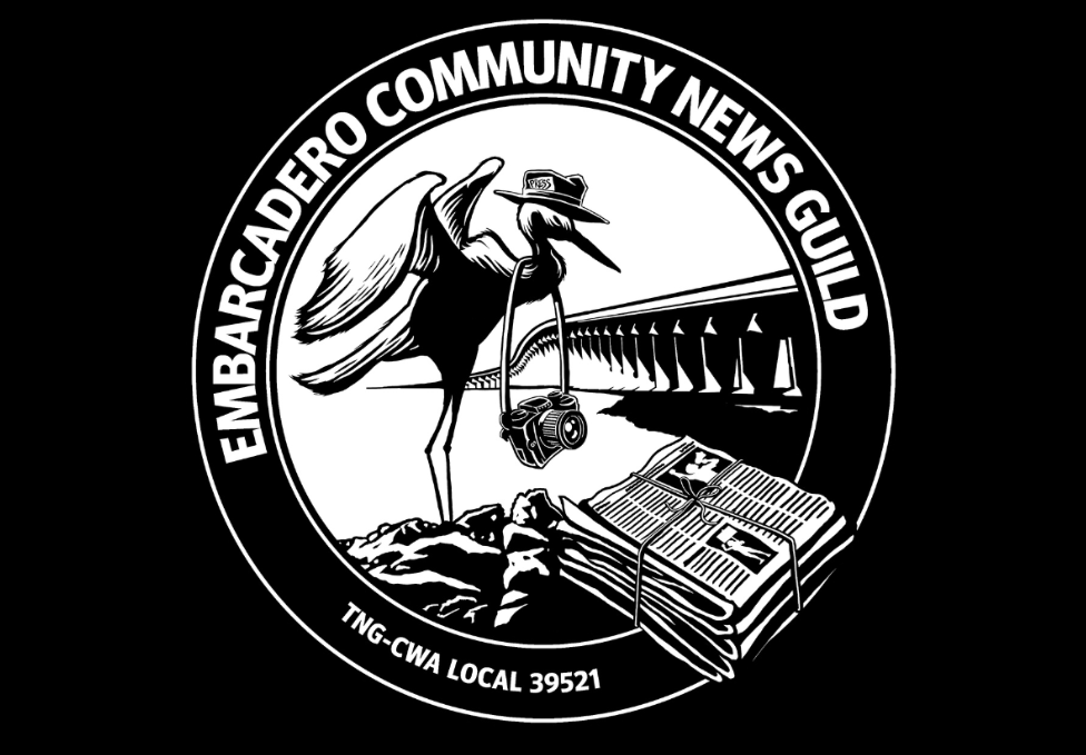 Embarcadero Community News Guild logo.